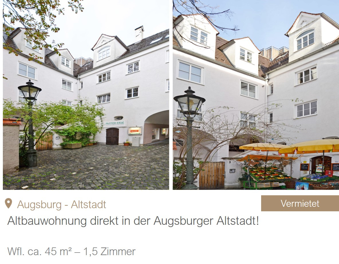 MGF Group - Apartment Augsburg Altstadt
