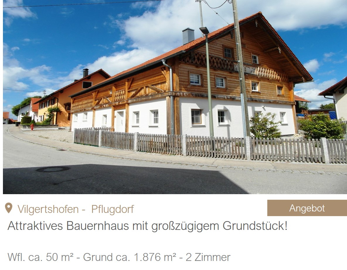 MGF Group - Haus Pflugdorf Verkauf