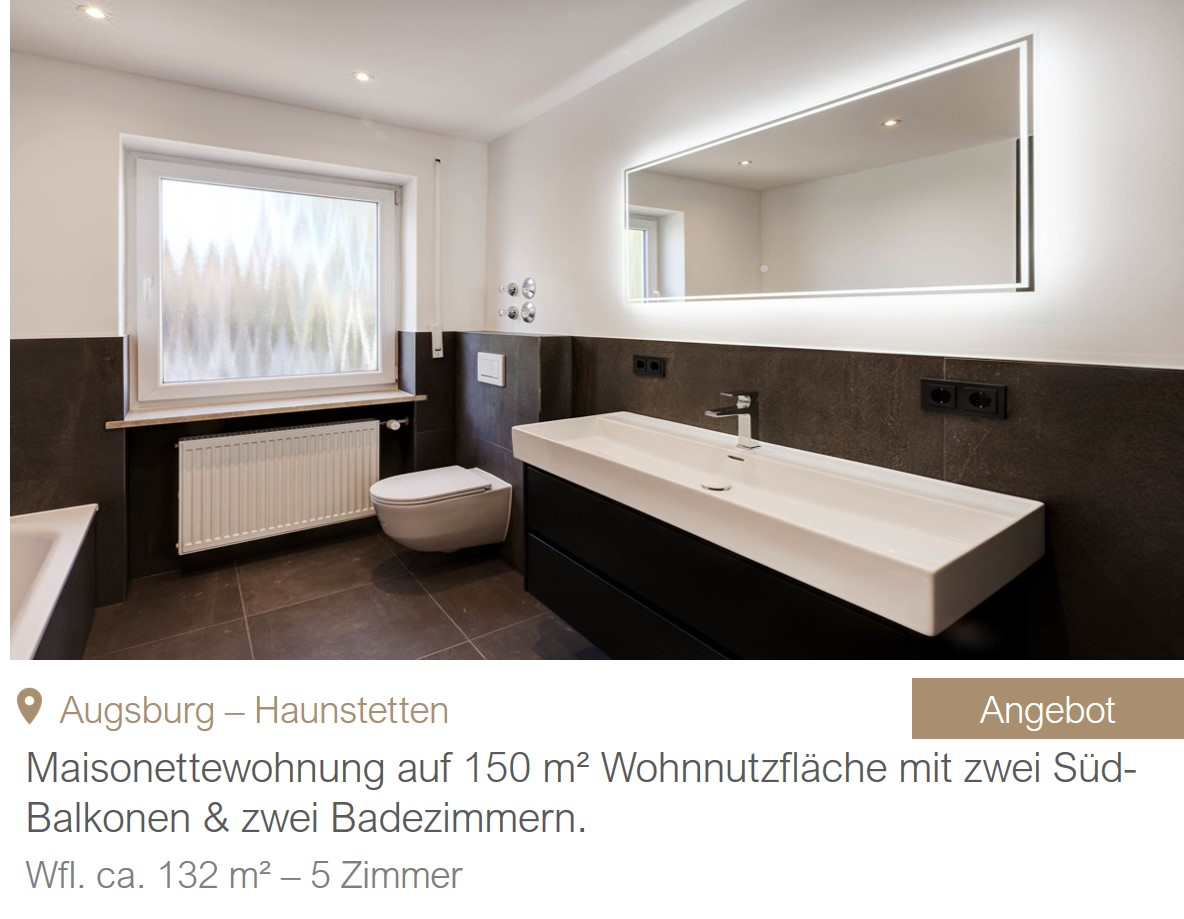 MGF Group - Wohnung Augsburg Verkauf