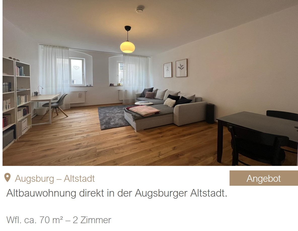 MGF Group - Vermietung Wohnung Augsburg