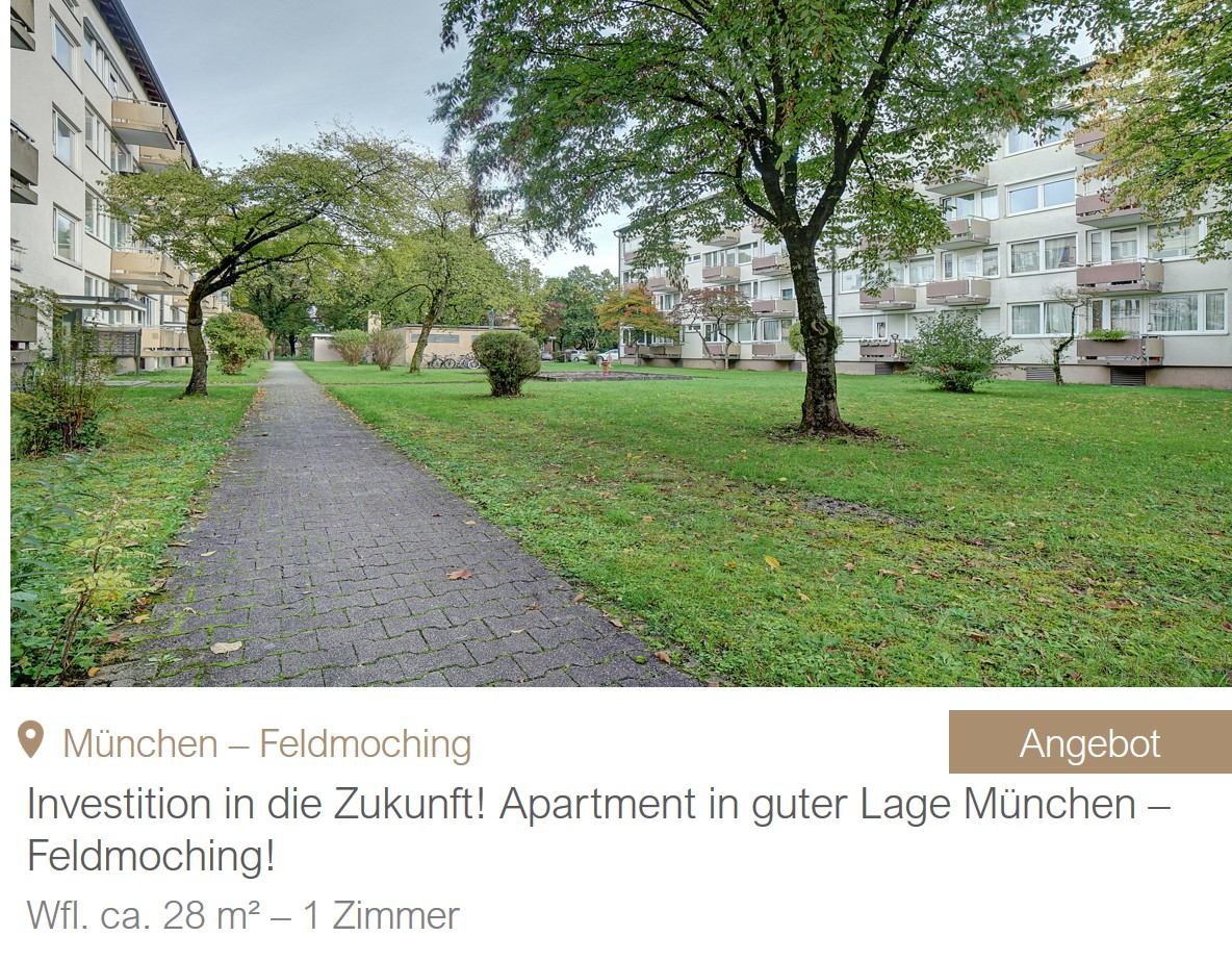 MGF Group - Apartment München Feldmoching Verkauf