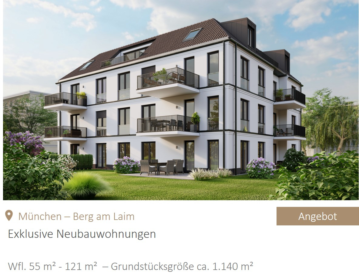 MGF-Group - Neubau Wohnungen München - Berg am Laim