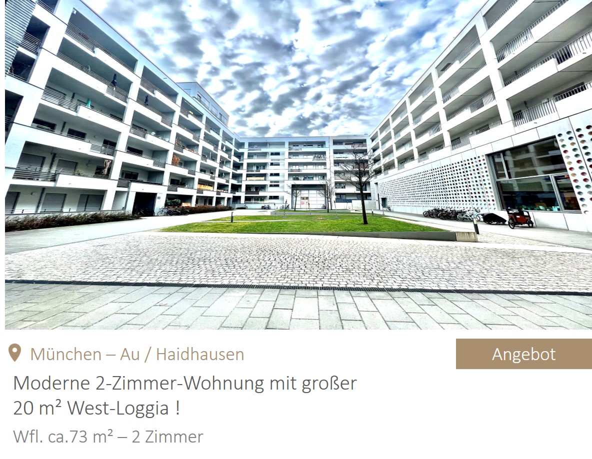 MGF-Group - Wohnung München Au-Haidhausen Verkauf