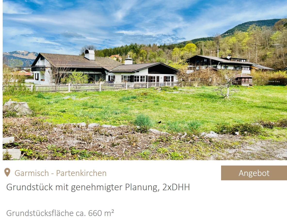 MGF-Group - Grundstück Garmisch-Partenkirchen