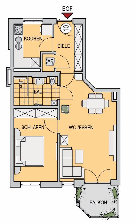 MGF Group - Wohnung Nr. 10 - Hubertushof