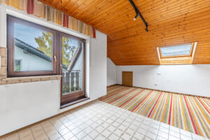 Schlafzimmer / Küchenanschluss