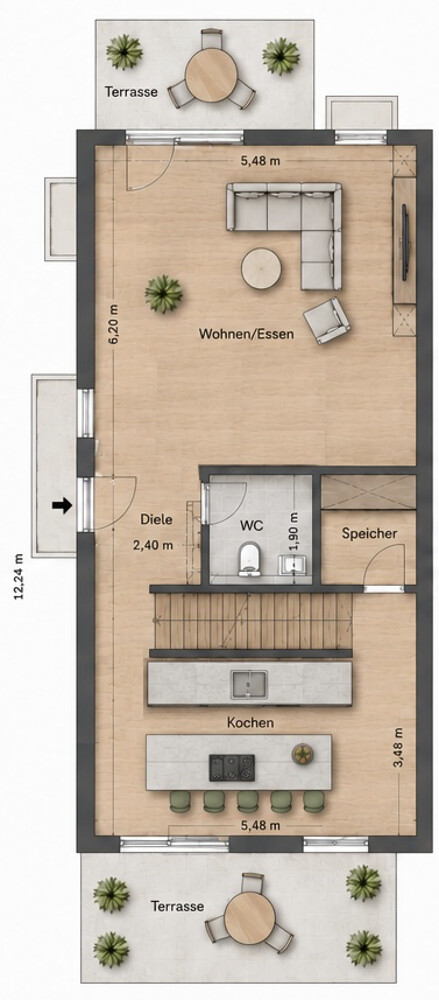 Grundriss EG