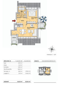Grundriss WHG 13